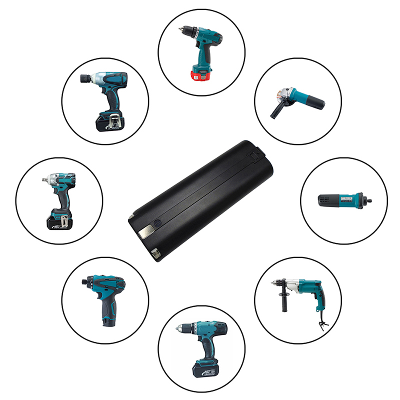 Cadhnra Uirlis Cumhachta Athchúitithe Ni-Cd 2000mAh 7.2V do Makita 7000, 7002, 7033
