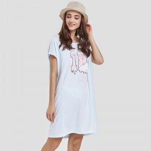 T-Léine Singil le Leagan Clóbhuailte do Mhná