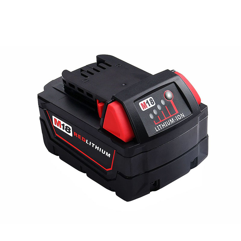 Uirlis Cumhachta Athchúrsála Litiam Litiam 18V 5000mAh Pacáistí Ceallraí do Milwaukee 48-11-1840 M18
