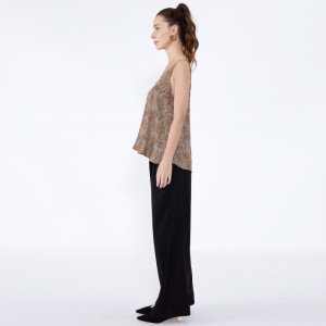 Dearadh is Deireanaí Bríste na mBan Loose Streetwear Black Coat Pant JSDJ2516