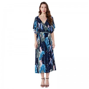 Mná na hAfraice Dearadh Galánta Lady Faisean Gúnaí Corr gúna Chiffon Samhraidh JSDJ2558