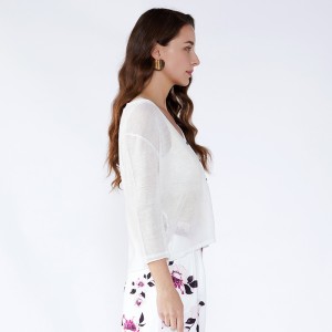 Mná Bán na Cóiré Bán Cóir Leapa Socraigh Mná Éadaí Fada muinchille Blúsanna