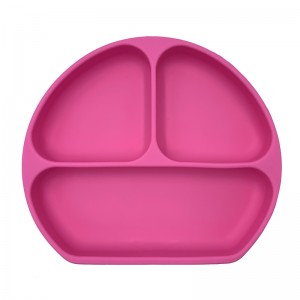 Táirgí te Plátaí leanbh silicone trí shúchán neamh-duillín Pláta Tábla Babaí