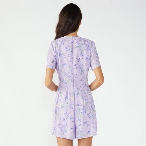 Stíl Nua Saincheaptha na mBan Lógó Clóbhuailte Chiffon Onesie