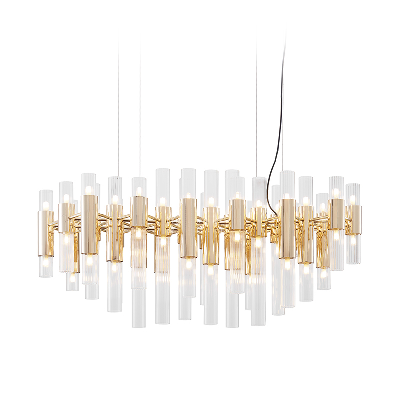 Bialann Halla Gloine Nua-Aimseartha Nua-Aimseartha Chandelier Km2137