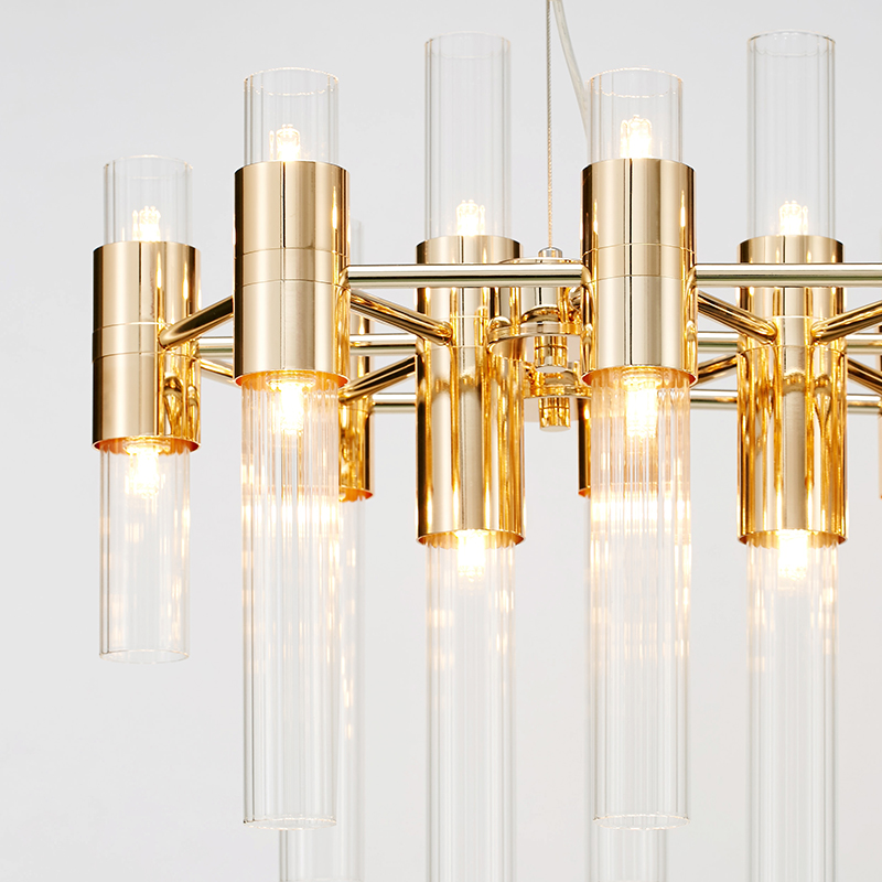 Bialann Halla Gloine Nua-Aimseartha Nua-Aimseartha Chandelier Km2137