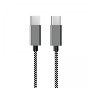 Cineál-C le cábla sonraí Cineál-C níolóin atá brataithe