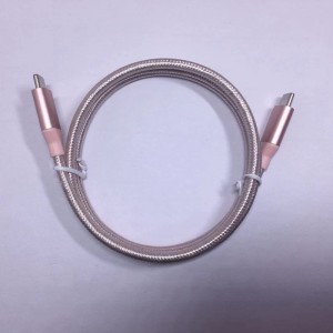 Cábla Sonraí Níolón Brided Cineál-C go Cineál-C