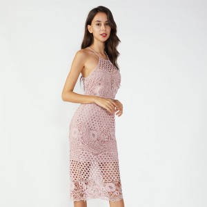 Íomhánna Pink Tight Sexy Party Banríon Dhá Gúna Socraigh