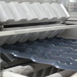 Tíleanna dín PVC ábhair thógála plaisteacha