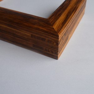 Fráma Grianghraf Soladach Wood （Zebrawood）