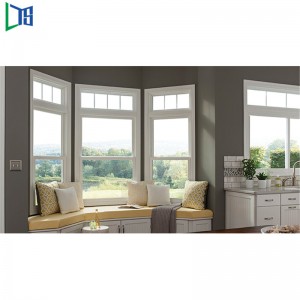 Grád Tráchtála Ingearach Sleamhnáin Windows le Mogalra agus Cóireáil Dromchla Cumhdach Púdair