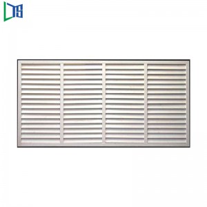 Gloine Fráma Alúmanaim Fuinneog Ghluaiseachta Jalousie Louvers le Gloine lannaithe