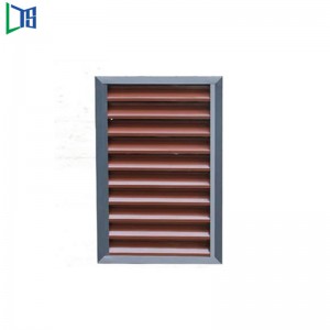 Gloine Fráma Alúmanaim Fuinneog Ghluaiseachta Jalousie Louvers le Gloine lannaithe