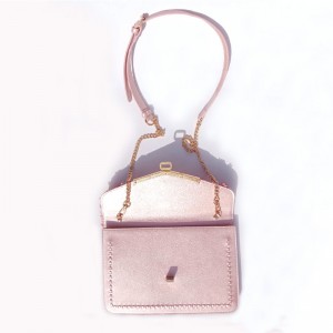 HD0823 - Fíodóireacht Tuí Bándearg agus Mála Crossbody Faisean Mná Leathar PU