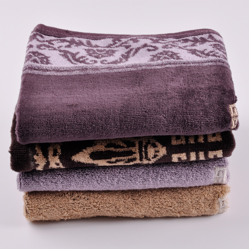 Towel Hand Desgin Jacquard Velor