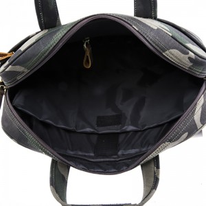 17SG-6639D Canbhás Duaithníocht saincheaptha só Coitianta le fíor-briefcase leathair tSín tSín mórdhíola