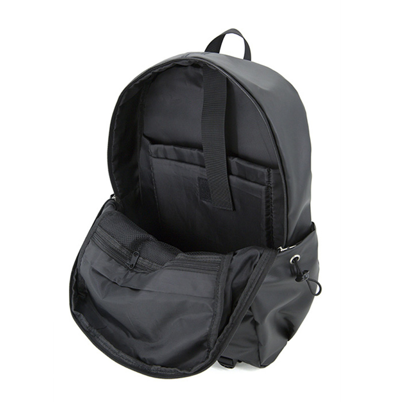 19SC-7927D dath dubh fir-stíl ócáideach gnó ag taisteal backpack glúine uiscedhíonach