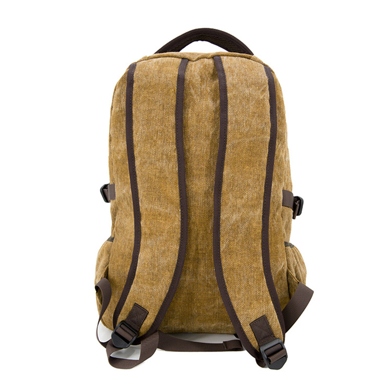 19SC-7911D monaróir gairmiúil do backpack leathair chanbhás Gheobhaidh dream durable