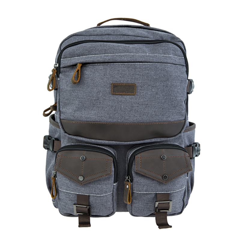 18LE-6890D dearadh DÍOL te Canbhás Baile Átha Troim Leathar pacáiste ar ais bagpack seanré knapsack backpack Cóiréis guangzhou do dhéagóirí
