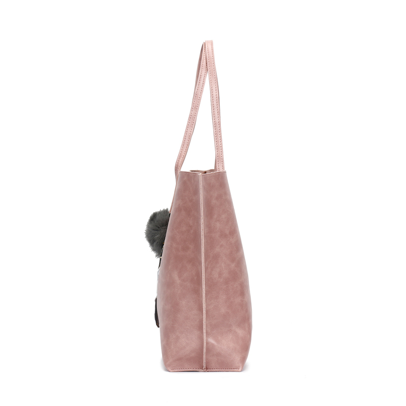 HD0823 - Monarcha Díol Díreach Pink Glasraí Málaí Siopadóireachta Leathar do Mhná
