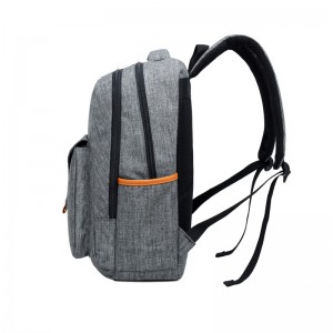 HD0823 - Díolacháin Aliexpress te Grey Backpack Taistil uiscedhíonach Canbhás