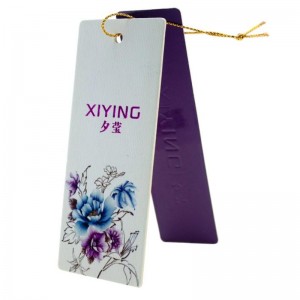 Lipéad éadaigh faisin cruthaitheach hangtag Saincheap déanta 6