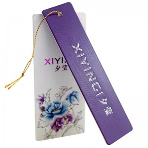 Lipéad éadaigh faisin cruthaitheach hangtag Saincheap déanta 6