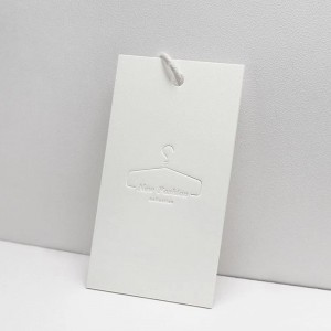 Lipéad éadaigh faisin cruthaitheach hangtag Saincheap déanta 8