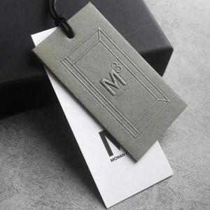 Lipéad Éadaí Cruthaitheach Faisean hangtag Saincheap déanta 11