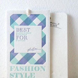 Lipéad Éadaí Cruthaitheach Faisean hangtag Saincheap déanta 11