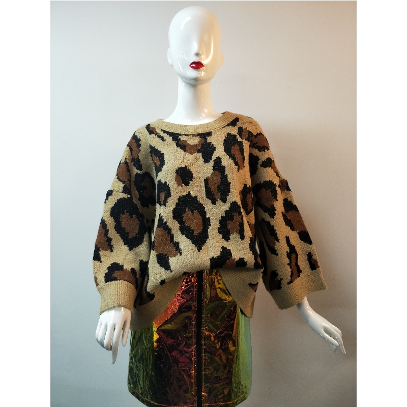 JUMPER WIDE-CUFFS-WIDE PRINTTED LADIES 'RLWS0008F
