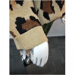 JUMPER WIDE-CUFFS-WIDE PRINTTED LADIES 'RLWS0008F