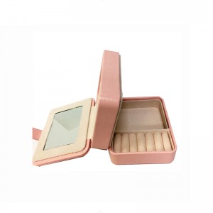 Féach ar bhosca bronntanais bronntanais mórdhíola uaireadóirí só leathair saincheaptha