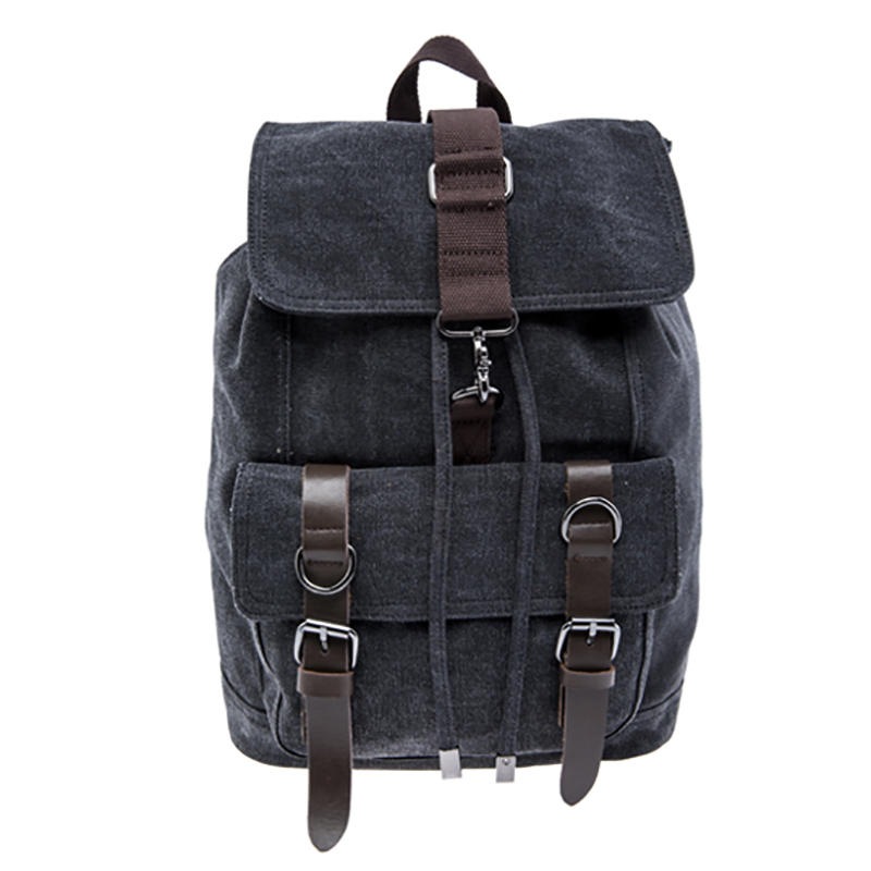 17SC-5848M Mórdhíol Taisteal Canbhás Backpack Taisteal Man Chustaim 15 