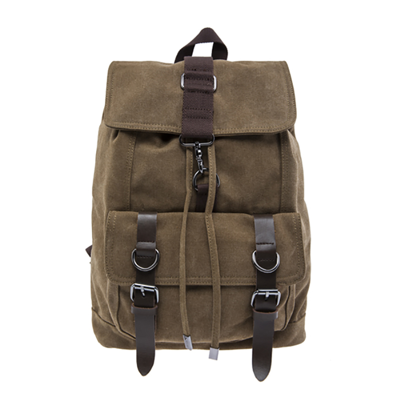 17SC-5848M Mórdhíol Taisteal Canbhás Backpack Taisteal Man Chustaim 15 