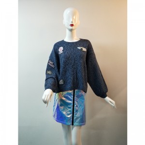 LÚNAS CARTOON BADGE LADIES 'RLWS0013F