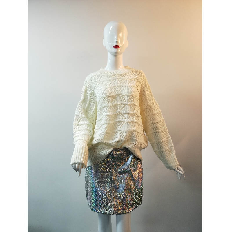 LADIES 'BÁN CROCHET JUMPER RLWS0021F