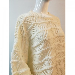 LADIES 'BÁN CROCHET JUMPER RLWS0021F