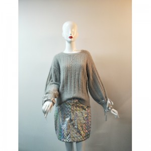 GRAY SWEATER RÍOMHAIRE RLWS0026F