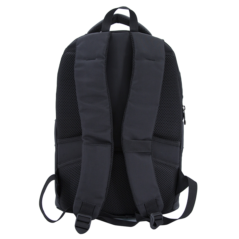 18SA-7476D Faisean Trendy Pacáiste Leabhar Coláiste na hOllscoile Duibhe Backpack Backpack Ríomhaire Backpack Ríomhaire