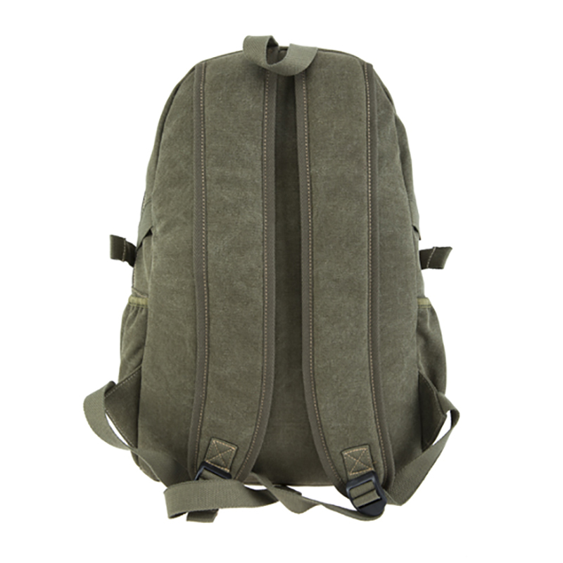 18SC-6805D Dearadh Nua Arm Backpack Stíl Glas Taisteal Backpack Mála Cúltaca Mála Canbhás ilfheidhmeach