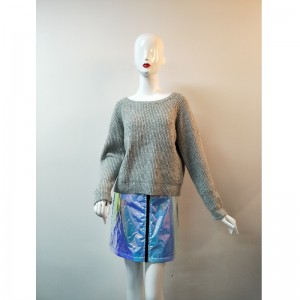 GRAY SWEATER RLWS0058F