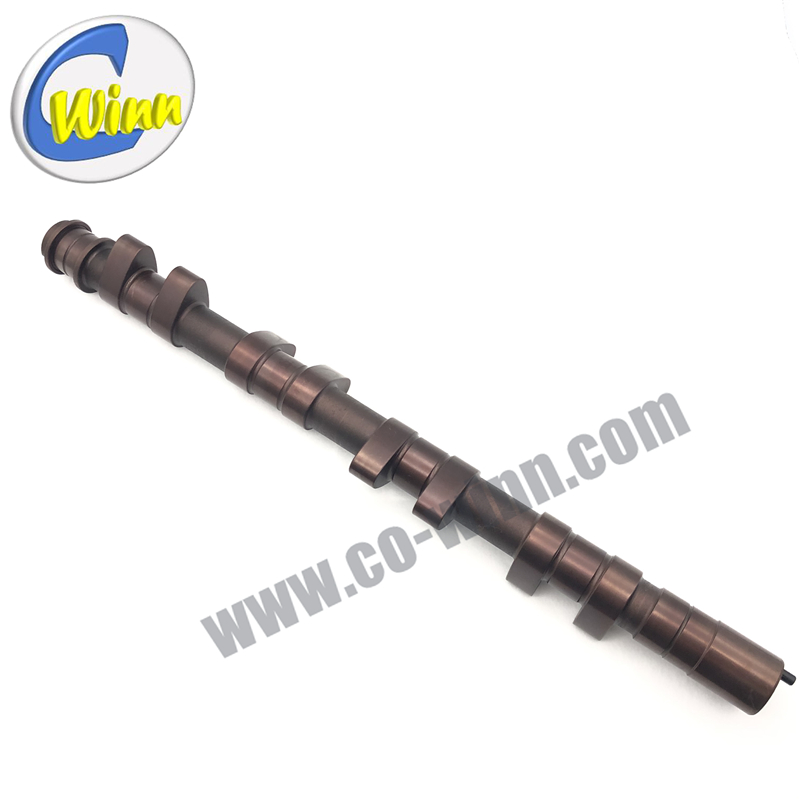 Camshafts Iarann ​​Teilgthe saincheaptha le haghaidh Páirteanna Rásaíochta Car Rally Auto Auto Red-Brown