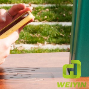 Stáisiún Muirearú Fón Póca USB Minimalistic Design Smart do Phobail agus Páirceanna