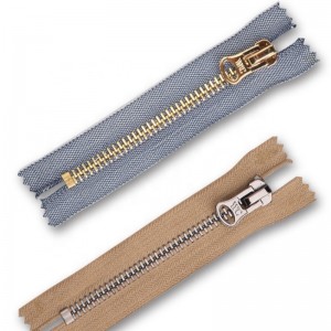 chríochnaigh zipper miotail foirceann zip miotail chríochnaithe agus foirceann oscailte dhá bhealach 3