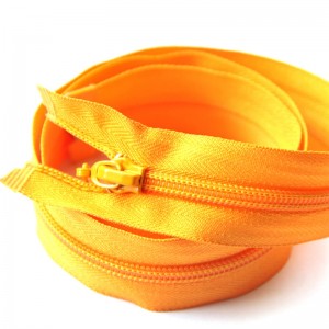 Cóta cadáis oscailte deireadh 70 cm 5 # níolón zipper 5