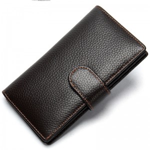 HD0827 - Monarchan Sparán Leathar Leathar Cárta Leathar Cowhide Leathar Fíor OEM