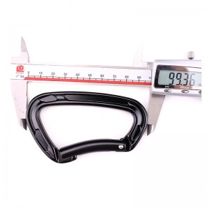 D buckle trealamh dreapadóireachta lasmuigh sábháilteachta Hook dreapadóireachta búcla dreapadóireachta hang cara tapa carabán A1272C