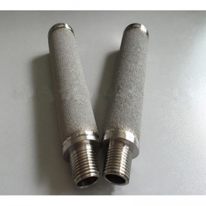 Diffuser scagach cruach dhosmálta 10 / 20u le haghaidh Leachtacha / Gáis